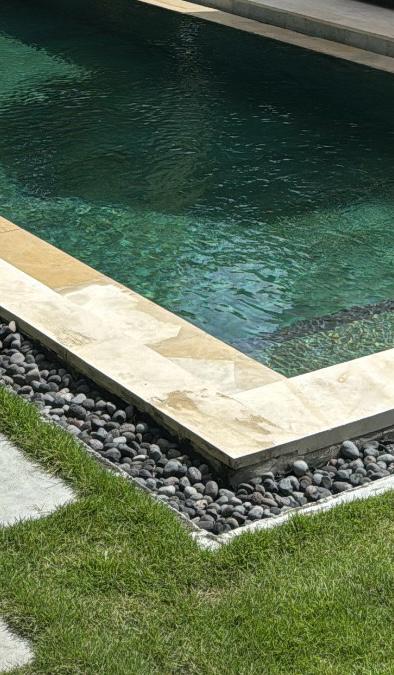 Premium Stone Pool Floor